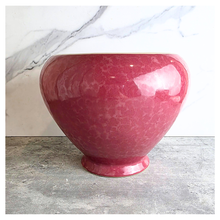 Load image into Gallery viewer, The Leaferie Junia red ceramic flowerpot
