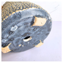 Load image into Gallery viewer, Textured ceramic pot labeled &#39;Nubo&#39; with LEAFERIE branding on a light 
