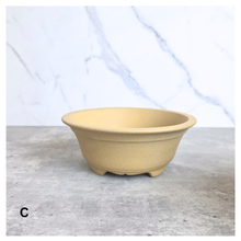 Load image into Gallery viewer,  bonsai pots series 43 in different colors with 'LEAFERIE' branding on a light background.
