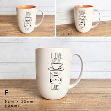 Load image into Gallery viewer, The Leaferie Olivier mug (Series 2) Ceramic mug 6 designs. Mug F
