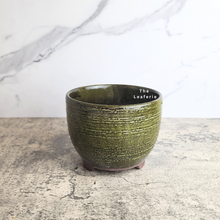 Load image into Gallery viewer, The Leaferie Pagona Pot. ceramic flowerpot with 2 designs. Design B

