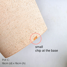 Load image into Gallery viewer, As-Is Dec 2025 Collage of various ceramic pots and planters with Leaferie logo.
