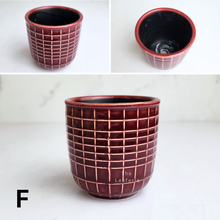 Load image into Gallery viewer, The Leaferie Petit pots series 18. 9 designs ceramic pot for succulents
