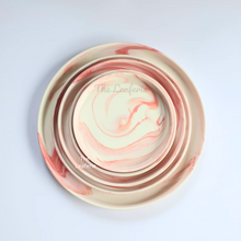 Load image into Gallery viewer, Pink Marbled Ceramic Trays (5 sizes)
