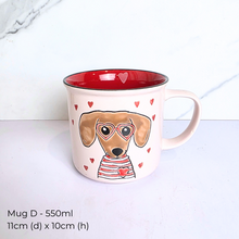 Load image into Gallery viewer, As-is Sept 25. ceramic pots and mugs with Leaferie logo.
