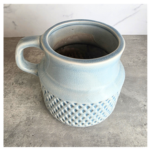 Load image into Gallery viewer, The Leaferie Nuvora jug pot. 2 colors blue and white. ceramic material
