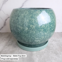 Load image into Gallery viewer, The Leaferie Aurora big Flowerpot. Ceramic material
