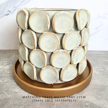 Load image into Gallery viewer, The Leaferie Orien Handmade pot. 3 designs ceramic pot.
