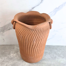 Load image into Gallery viewer, Yucca Tall Terracotta Flowerpot
