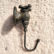 Load image into Gallery viewer, Cast Iron Assorted hooks (6 Designs)
