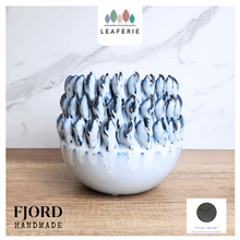Load image into Gallery viewer, Handmade FJORD Flowerpot
