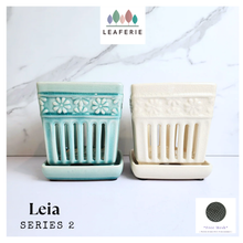 Load image into Gallery viewer, Leia Orchid Flowerpot with Tray (Series 2)

