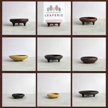 Load image into Gallery viewer, The Leaferie Bonsai tray pot Series 4. zisha or purple sand material. 9 designs
