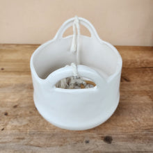Load image into Gallery viewer, The Leaferie Lyon hanging pots series 11. 3 designs ceramic pot
