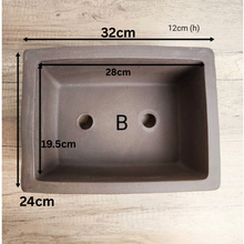 Load image into Gallery viewer, Bonsai Rectangular Flowerpot (Series 1) 3 sizes
