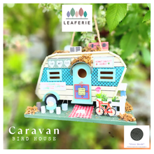 Load image into Gallery viewer, Hanging Caravan Bird house Garden Decoration
