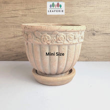 Load and play video in Gallery viewer, Philiomel Terracotta Flowerpot (2 sizes)
