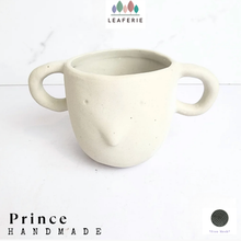 Load image into Gallery viewer, Prince Handmade Flowerpot
