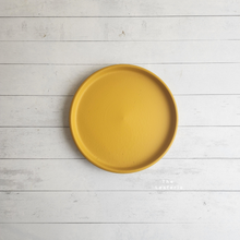 Load image into Gallery viewer, The Leaferie Matte round trays . 8 colours. ceramic and 4 sizes yellow colour

