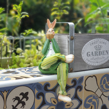 Load image into Gallery viewer, The Leaferie Thumper Rabbit garden decoration. 3 designs made from Resin. 

