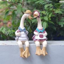 Load image into Gallery viewer, Louie and dewey duck decoration. made from resin. set of 2
