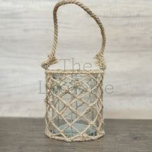 Load image into Gallery viewer, Rope Basket with Glass
