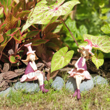 Load image into Gallery viewer, The Leaferie Aerin and Alary garden elves Garden decoration
