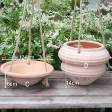 Load image into Gallery viewer, Lyon Series 3 Terracotta Hanging pot
