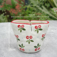 Load image into Gallery viewer, Mini Floral Mosquito Coil Ceramic Holder
