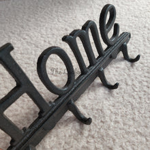 Load image into Gallery viewer, Cast Iron HOME Signage
