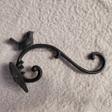 Load image into Gallery viewer, The Leaferie cast iron hanging hook 4 . front view
