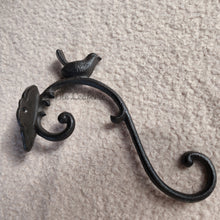 Load image into Gallery viewer, The Leaferie cast iron hanging hook 4 . front view

