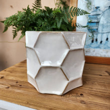 Load image into Gallery viewer, The Leaferie Bedford ceramic beige pot
