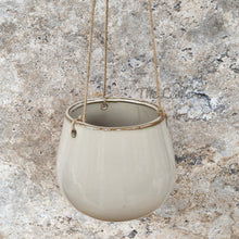 Load image into Gallery viewer, The Leaferie Lyon Hanging pot Series 10. 3 designs ceramic pot
