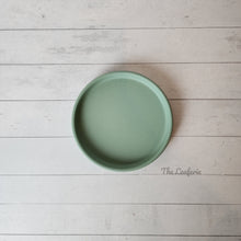 Load image into Gallery viewer, The Leaferie Matte round trays . 8 colours. ceramic and 4 sizes green colour
