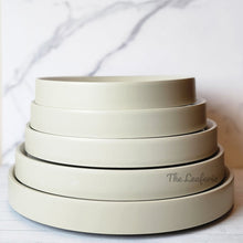 Load image into Gallery viewer, The Leaferie Plastic trays with wheels. 5 sizes and 2 colours. grey and beige.
