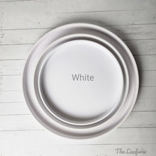 Load image into Gallery viewer, The Leaferie Eco-Friendly large tray. 3 sizes and colours. view of white colour
