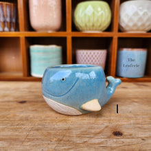 Load image into Gallery viewer, The Leaferie Petit pots series 6 . 12 ceramic small pots. suitable for succulents. Design I

