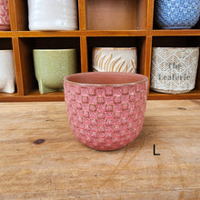 Load image into Gallery viewer, The Leaferie Petit pots series 7. 17 designs ceramic planter. suitable for succulents. design L
