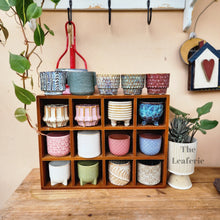 Load image into Gallery viewer, The Leaferie Petit pots series 7. 17 designs ceramic planter. suitable for succulents. 
